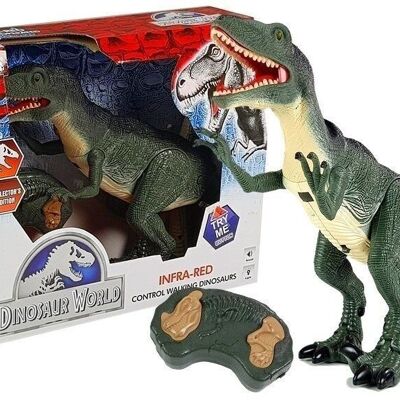 Dinosauro RC alimentato a batteria - Tyrannosaurus Rex con suoni