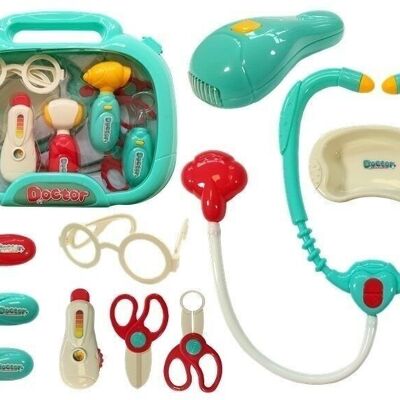 Mallette de médecin - Set de médecin enfant - 9 pièces