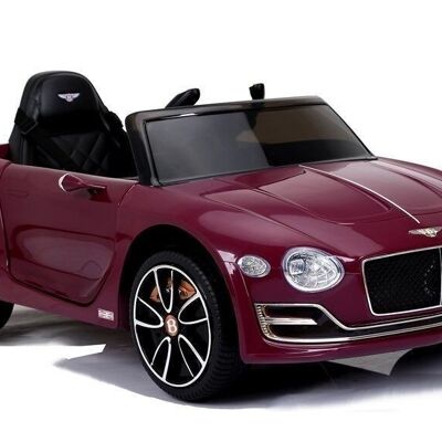 Auto elettrica per bambini - Bentley - 2x45W - rosso bordeaux