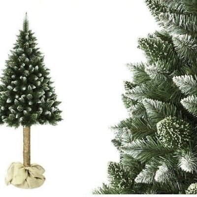 Árbol de Navidad artificial sobre tronco - 180 cm - 3 piezas -