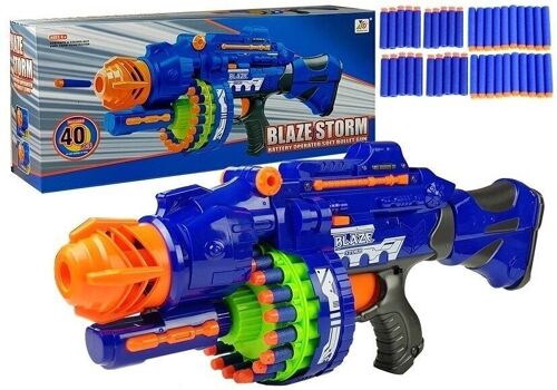 Blaze Storm - NURF speelgoed machinegeweer - 53 cm - NERF-achtig