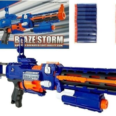 Blaze Storm - NURF Spielzeugpistole - Gewehr - 74 cm - 20 Patronen