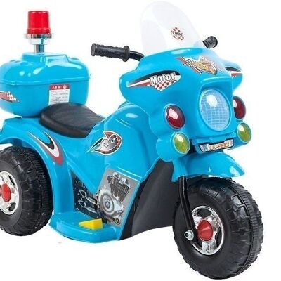 LL999 Electric Ride-On Motorcycle Blue