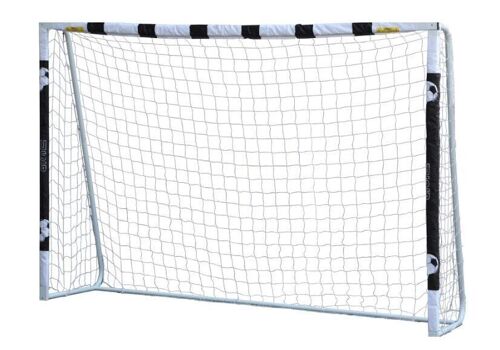 Voetbalgoal 300x200 cm wit - voetbaldoel