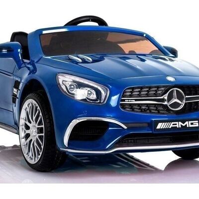 Mercedes SL65 - sports children's car - electrically controlled - blue