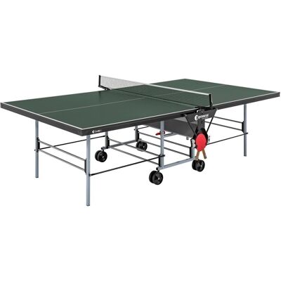Table tennis table - foldable - official sizes 274x152.5x76 cm - green