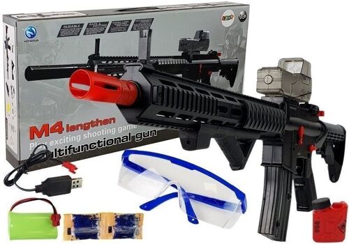 NURF speelgoed M4 geweer - met watermunitie & veiligheidsbril