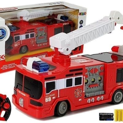 RC fire truck - 28 cm - remote controlled