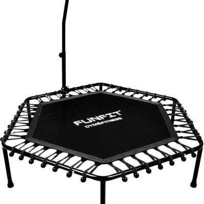 Fitness trampoline black - 130 cm