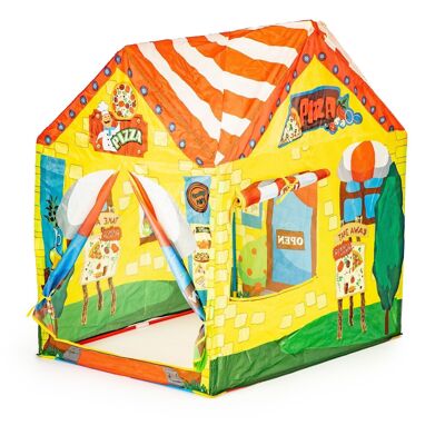Play tent - play house - pizza restaurant - 95x72x102 cm