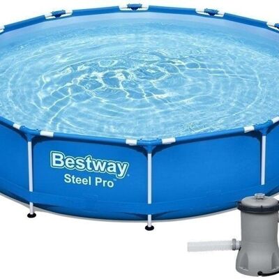 Bestway Steel Pro swimming pool 366x76 cm with pump - starter set
