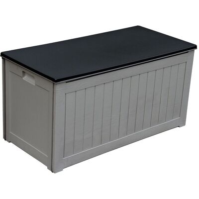Caja de almacenamiento para jardín - 190 litros - 96x46x48 cm -
