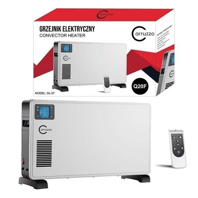 Calefactor eléctrico con mando a distancia - Calefacción por convector 2300 W