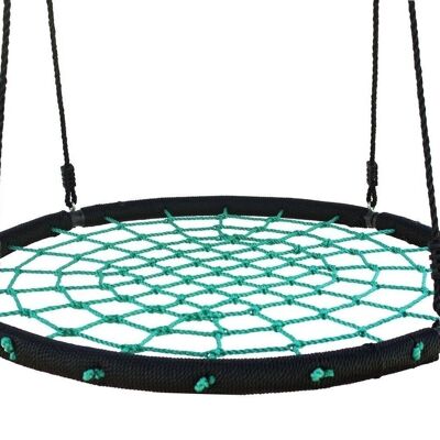 Nest swing - open braided - 100 cm diameter - 165 cm ropes