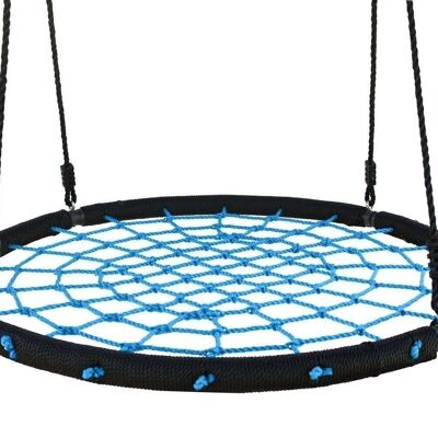 Nest swing - 100 cm - open braided - blue - up to 150 kg