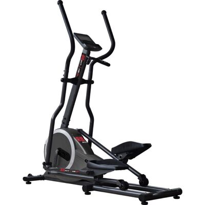 Cross trainer with magnetic resistance - 16 programs - black