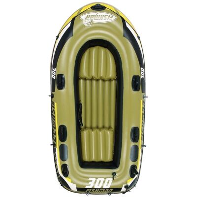 Fishman 300 inflatable boat - 252x125x40 cm - with pump & oars