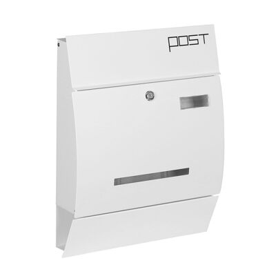 Letterbox set - 35x45x10cm - White
