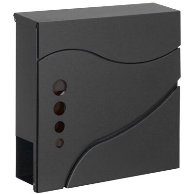 Letterbox set - 37x37x10cm - Anthracite