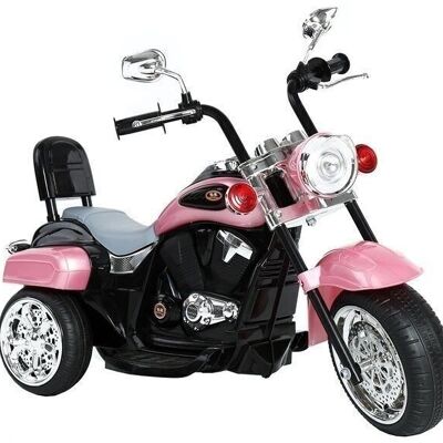 Electrically controlled children's tricycle - pink