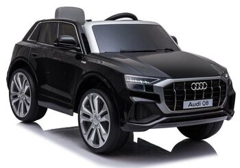 Audi Q8 - Voiture SUV pour enfants - à commande électrique - noire