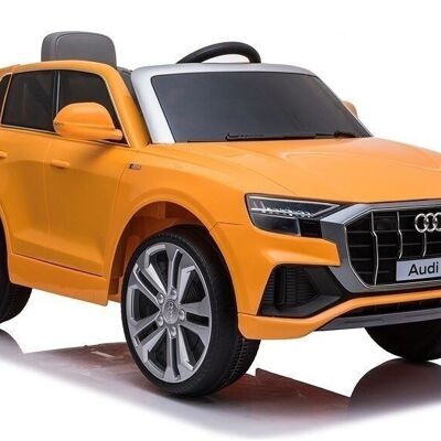 Audi Q8 - SUV children's car - electrically controlled - yellow