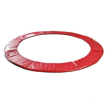 Couverture de bord de trampoline - Rouge - 244 cm