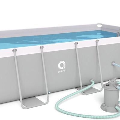 Avenli Frame pool 400x200x99 cm with sand filter pump - complete set