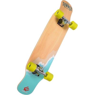 Longboard - 84 x 19 cm - Skateboard da spiaggia