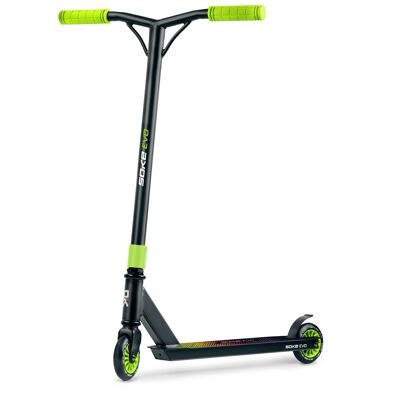 Stunt scooter Neon green - 66x10x83 cm - aluminum