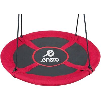 Nest swing red 110 cm with ropes - up to 150 kg