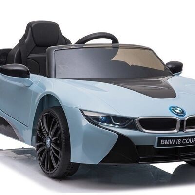BMW I8 coupé - supercar per bambini - controllata elettricamente - blu
