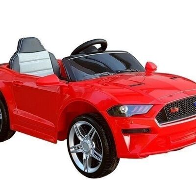 Red children's car - electrically controlled - 2.4Ghz remote control