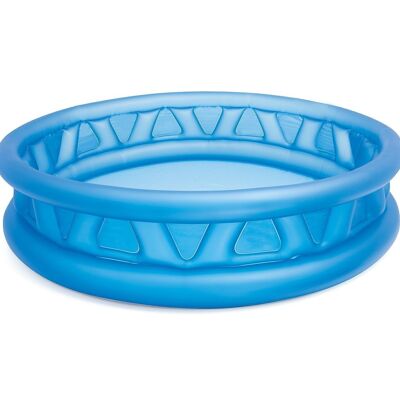 Intex inflatable pool round - 188 cm - Blue