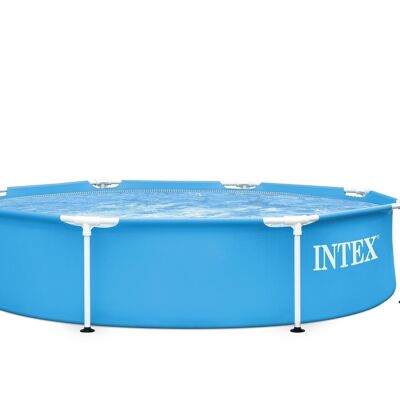 Intex above ground swimming pool 244x51 cm blue
