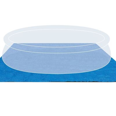 Suelo para piscina Intex 472 x 472 cm azul
