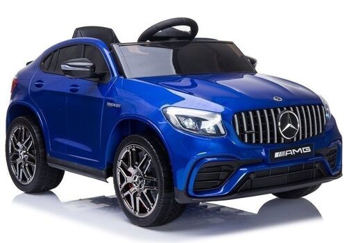 Mercedes QLS 4x4 - kinderauto - elektrisch bestuurbaar - blauw