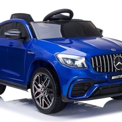 Mercedes QLS 4x4 - voiture pour enfants - à commande électrique - bleue