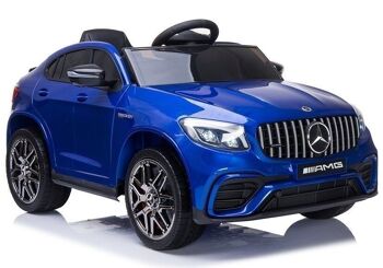 Mercedes QLS 4x4 - voiture pour enfants - à commande électrique - bleue