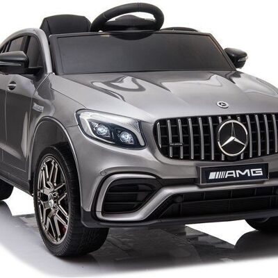 Mercedes QLS 5688 - children's car - electrically controlled - gray