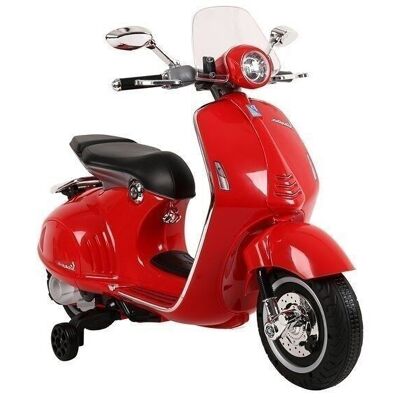 Vespa GTS 300 - electric scooter - red