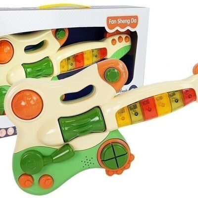 Activités guitare avec touches et lumière – jouets éducatifs