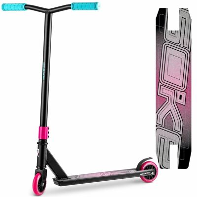 Soke aluminum stunt scooter Pink & Blue - up to 100 kg