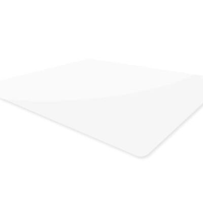 Protezione per pavimento 100 x 70 cm – Tappetino per sedia da ufficio – Trasparente