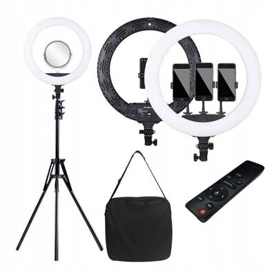 Ring lamp - 45 cm - with tripod and remote control - LED