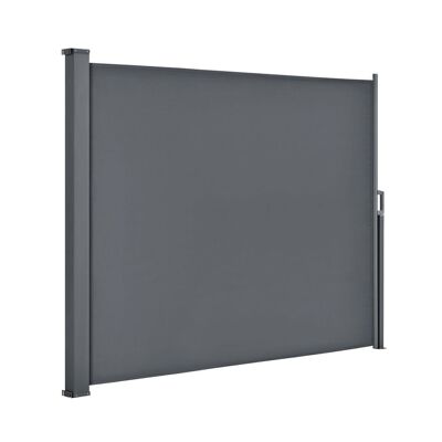 Garden screen privacy screen extendable - 300 x 200 cm - dark gray