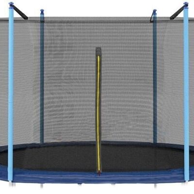 Rete trampolino 305 cm - bordo interno - 6 pali - rete di sicurezza