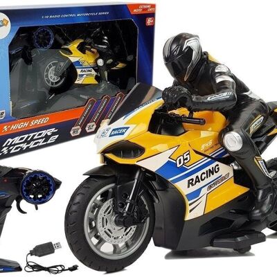Moteur RC - 2,4GHz - portée 35 m - jaune