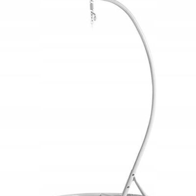 Silla colgante estándar - estructura - ⌀ 100 cm - hasta 125 kg - blanco