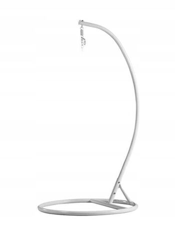 Chaise suspendue standard - structure - ⌀ 100 cm - jusqu'à 125 kg - blanc